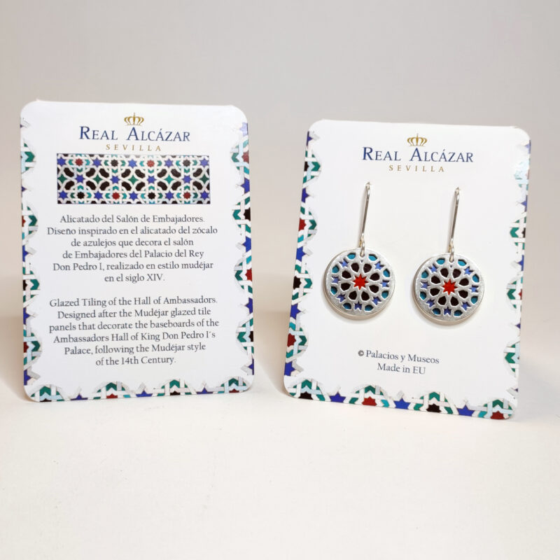 pendientes azulejo salon embajadores